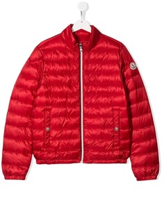 Moncler Kids куртка-пуховик на молнии