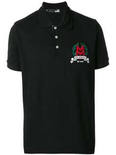 Love Moschino рубашка-поло с вышитым логотипом