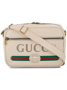 Gucci сумка на плечо с принтом логотипа
