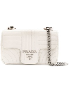 Prada стеганая сумка Prada Diagramme