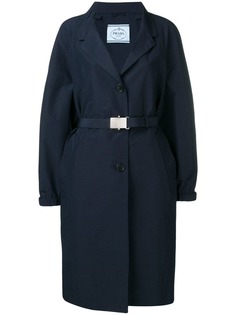 Prada однобортный тренч