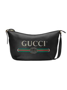 Gucci сумка с принтом логотипа