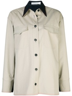 Victoria Beckham куртка-рубашка на пуговицах
