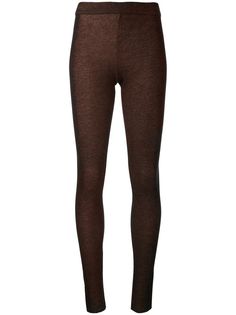Muller Of Yoshiokubo трикотажные леггинсы в рубчик