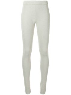 Muller Of Yoshiokubo трикотажные леггинсы в рубчик