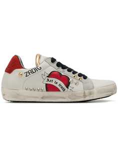 Zadig&Voltaire кеды с заклепками