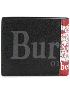 Burberry кошелек с откидным клапаном и логотипом