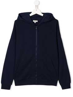 Kenzo Kids толстовка на молнии с логотипом и капюшоном