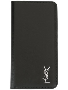 Saint Laurent чехол для iPhone X с логотипом