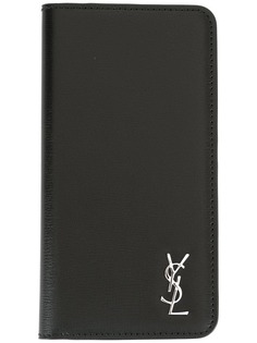 Saint Laurent чехол для iPhone X с логотипом