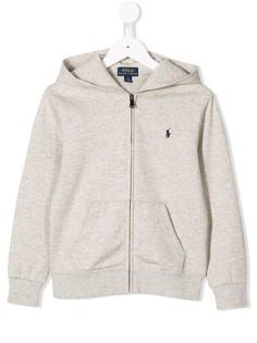 Ralph Lauren Kids толстовка на молнии с капюшоном