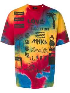 Mauna Kea tie dye print T-shirt