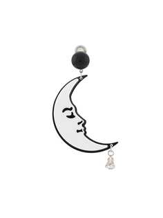 Miu Miu clip-on moon earring