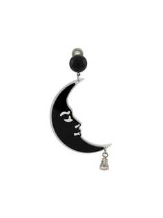 Miu Miu clip-on moon earring