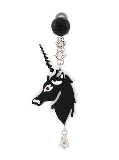 Miu Miu clip-on unicorn earring