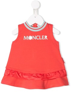 Moncler Kids платье с логотипом