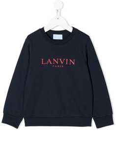 Lanvin Enfant logo print sweatshirt