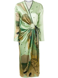 Act N°1 midi wrap dress