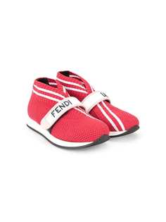 Fendi Kids low sock sneakers