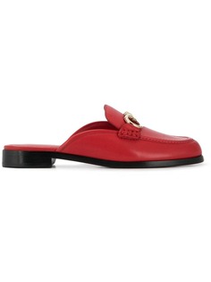 Salvatore Ferragamo мюли с декором Gancio