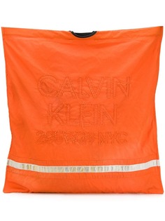 Calvin Klein 205W39nyc embroidered logo firefighter tote