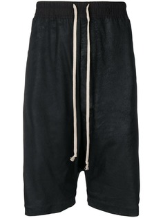 Rick Owens oversized leather shorts