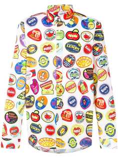 Love Moschino stickers print shirt