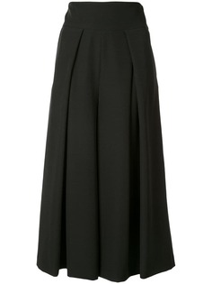 Milly cropped wide leg trousers