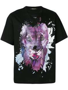 Roberto Cavalli printed feline T-shirt
