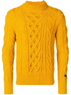 Woolrich свитер вязки с косами