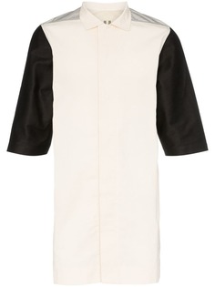 Rick Owens DRKSHDW рубашка в стиле колор-блок на пуговицах