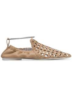 Jil Sander Woven Loafers