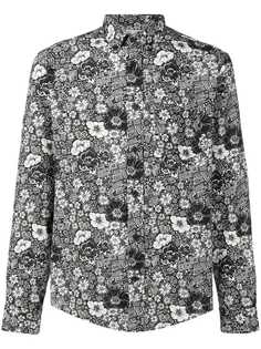 Acne Studios рубашка Isherwood с цветочным принтом