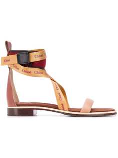 Chloé branded strap sandals