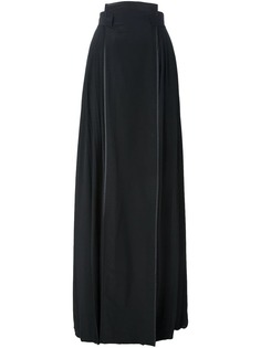 Givenchy плиссированная юбка макси