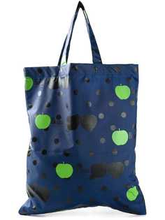 The Beatles X Comme Des Garçons сумка-тоут с принтом в горох и яблоки