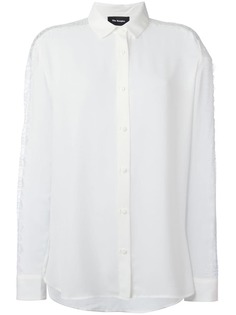 The Kooples рубашка с кружевными вставками