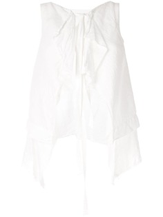 Forme Dexpression layered apron top