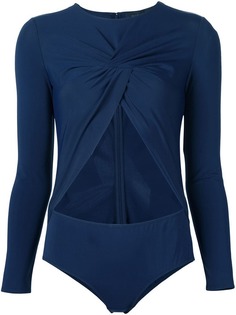 Thakoon боди с перекрученной деталью