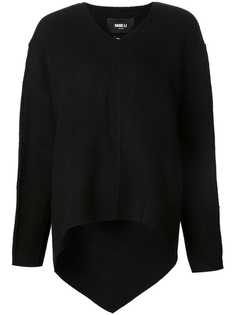 Yang Li свитер с неравномерным подолом