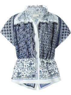 Wunderkind блузка с баской