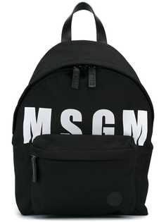 MSGM рюкзак с логотипом