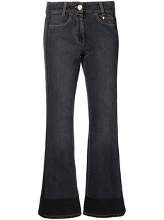Sonia Rykiel расклешенные джинсы с контрастными полосками по бокам