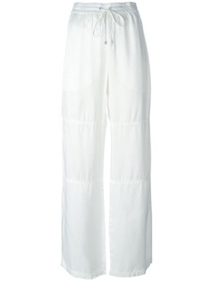 T By Alexander Wang брюки с панельным дизайном