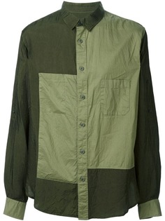 Yohji Yamamoto лоскутная рубашка