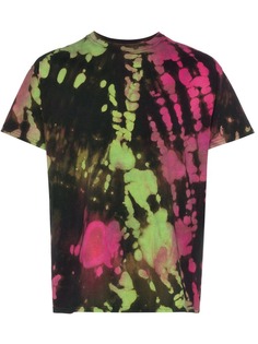 Stain Shade tie-dye print cotton T-shirt