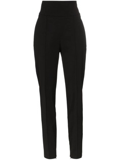 Alexandre Vauthier High waisted wool blend trousers