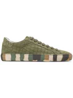 Hide&Jack embossed low top trainers