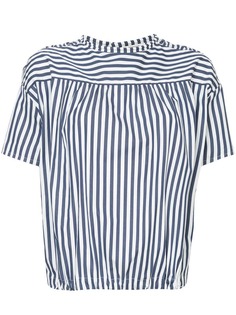 Atlantique Ascoli полосатая рубашка с короткими рукавами