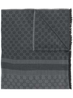 Gucci Vintage jacquard GG logo scarf